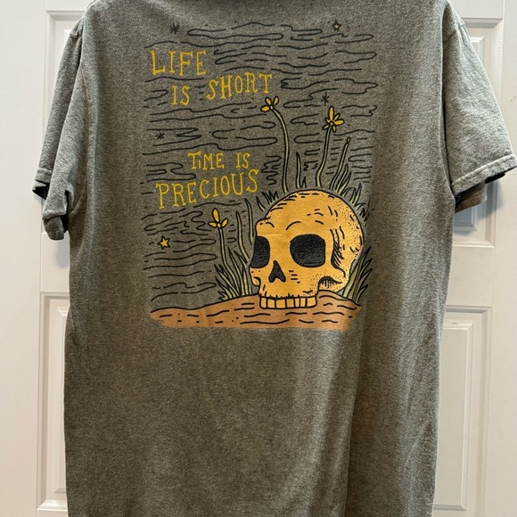 Thrift Shop Green Graphic Men's T-Shirt, sz lg - Picture 3 of 4